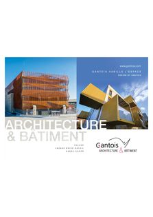 Catalogue GANTOIS 2021 _Architecture et Batîments