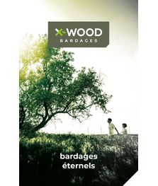 Brochure gamme bardages X-WOOD