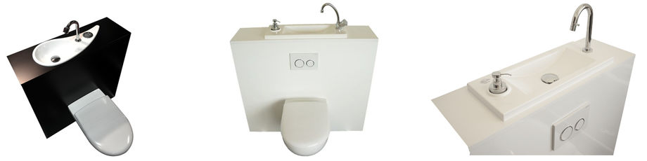 WC avec lave-mains intégré : de multiples avantages