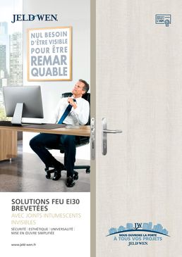 Brochure solutions feu EI30 Jeld-Wen 