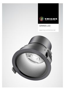 Sonnos LED : une gamme de downlights polyvalents entièrement configurables