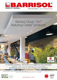 Barrisol Cloud Clim featuring carrier products