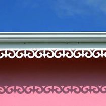 Lambrequin décoratif en PVC pour bords de toiture | Lambrequins PVC