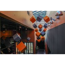 Cube acoustique et décoratif | TEMPO Mobiles