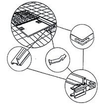 Système de cadre pour tapis d'entrée | Somacadre