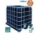 Cuve aérienne polyéthylène de stockage d´eau potable avec structure palette Aquamobile 1000 litres HxLxP = 1160x1200x1000mm | SCH4011785