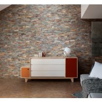 Revêtement décoratif en ardoise naturelle pour murs intérieurs | DECOPANEL MULTICOLOR