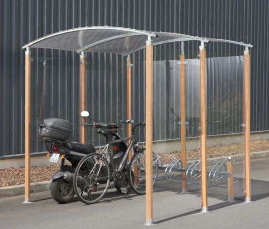  Abri à vélos bois 4m² - Abri vélo