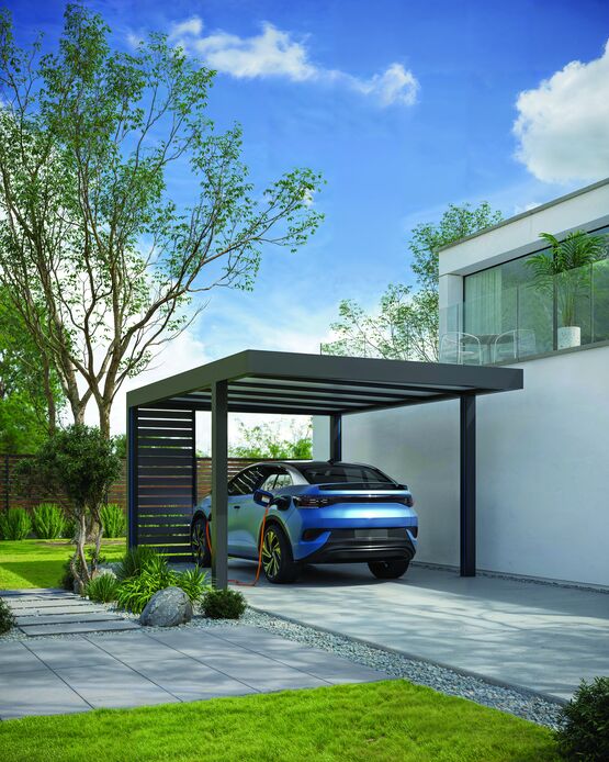  Abri extérieur polyvalent sur mesure robuste à structure aluminium | Carport Odyssée - INSTALLUX ALUMINIUM