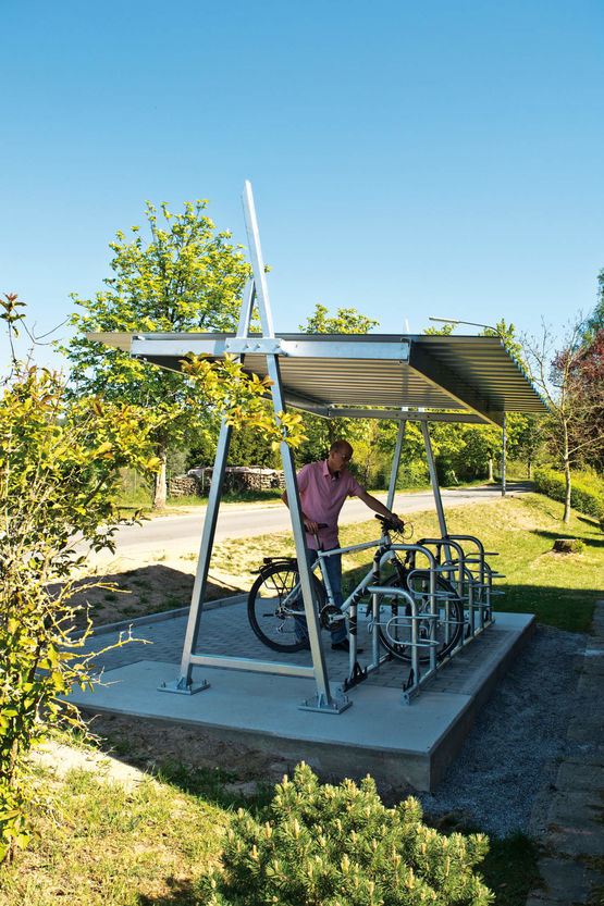  Abri modulaire et sécurisé pour vélos | Mallorca - SOLUVELOS