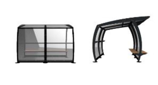  ABRI PIETON | GOUTY - Abri piéton