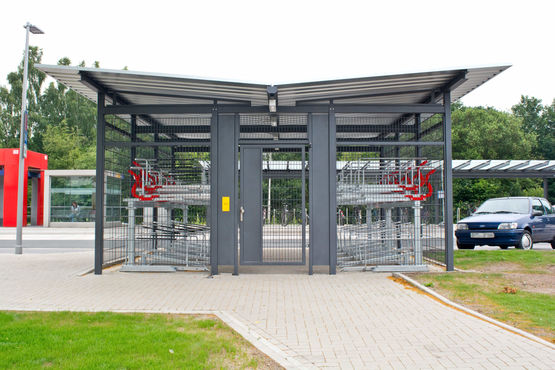 Abri vélos | Bike-Hôtel  - produit présenté par SOLUVELOS