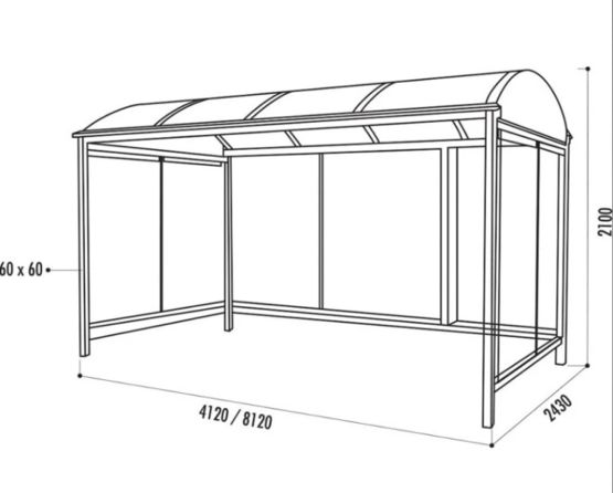  Abri vélos et motos Crémone - NORMEQUIP