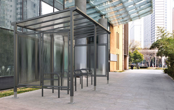 Abri vélos | Milan - produit présenté par SOLUVELOS