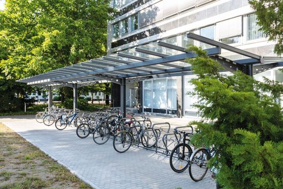  Abri vélos modulaire en acier galvanisé à chaud | OPTURA ORION - Abri vélo