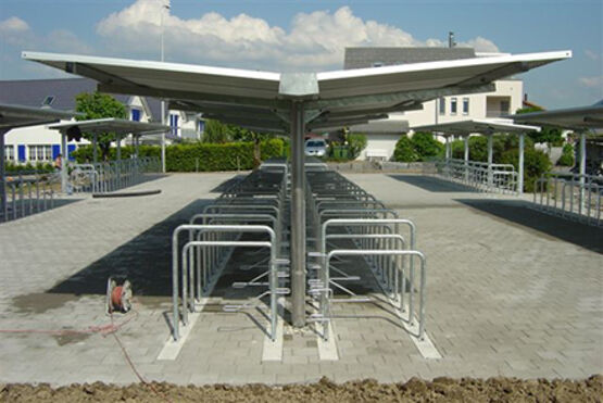  Abri-vélos simple ou double-face type 5-DF | ABRI5DF - NORCOR