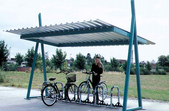 abris vélos - produit présenté par MOSELLE SIGNALISATION