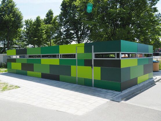  Abris vélos sécurisé modulaire | FALCOLOK - SOLUVELOS