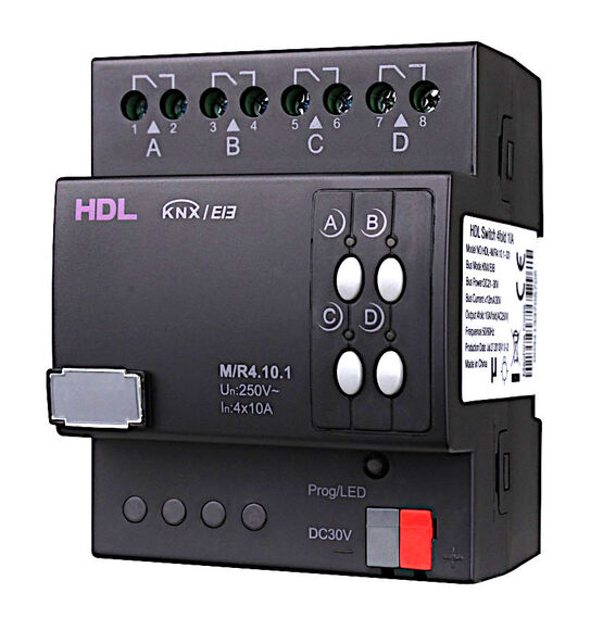  Actionneur de commutateur pour la commutation de charges électriques | HDL-M/R4.10.1 - HDL AUTOMATION S.R.O.