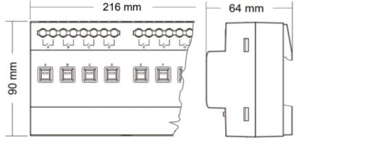  Actionneur de commutation KNX 12 positions pour la gestion des installations électriques | KA/R 1216.2 - HDL AUTOMATION S.R.O.