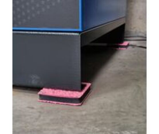  ADEKWAT E.20mm 100mmx100mm NOIR/ ROSE | WATTELEZ  - WATTELEZ