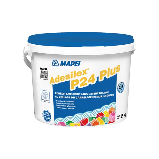 Adhésif en pâte D2TE | ADESILEX P24 PLUS pour carrelage mural intérieur