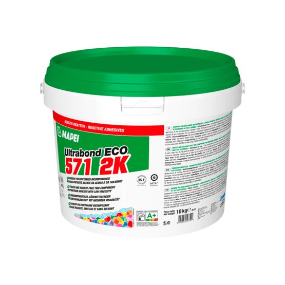 Adhésif polyuréthane bicomposant | ULTRABOND ECO 571 2K pour revêtements de sol PVC et caoutchouc