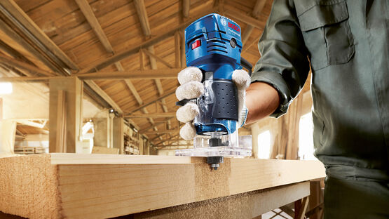  Affleureuse BOSCH PROFESSIONAL | GLF 55-6 - Equipement mobile de chantier