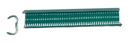  Agrafes plastifiées vertes pour agrafeuse simple ou avec chargeur | MEGADIS  - Quincaillerie, accessoires de fixation, boulonnerie, visserie, clouterie