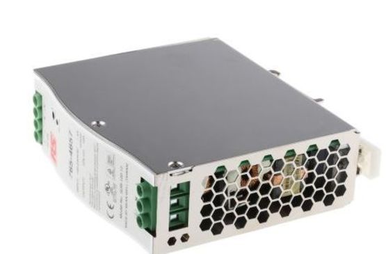  Alimentations AC/DC Rail DIN sortie 12V DC à 10A avec boîtier métallique | MEAN WELL SDR-120-12  - Alimentations électriques