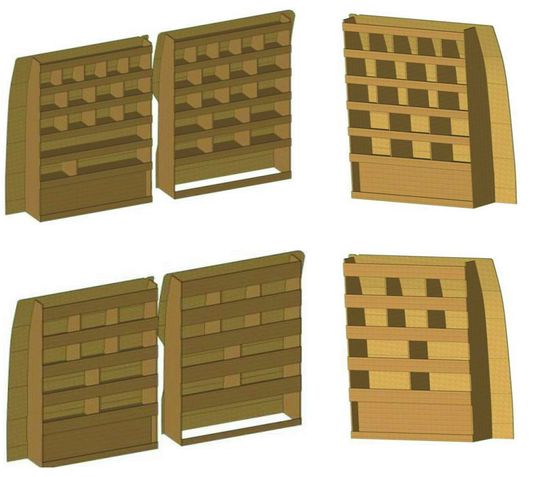  Aménagement Intérieur Bois - Mobilier d'archivage et stockage (rayonnages, chariots mobiles, rack...)