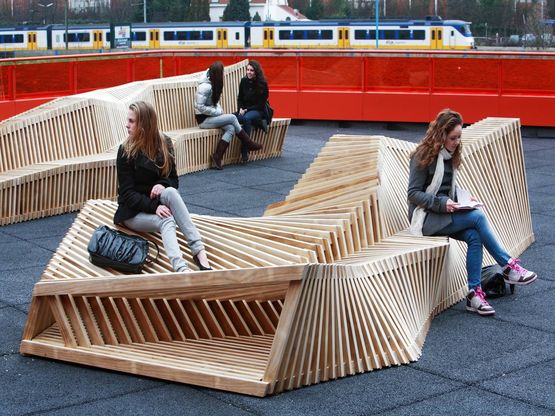 Mobilier urbain d'extérieur