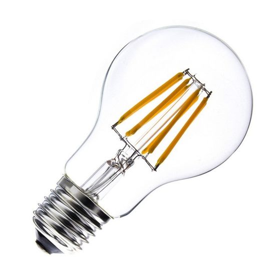 Ampoule LED E27 dimmable filament de saphir synthétique A60 6W | Classic