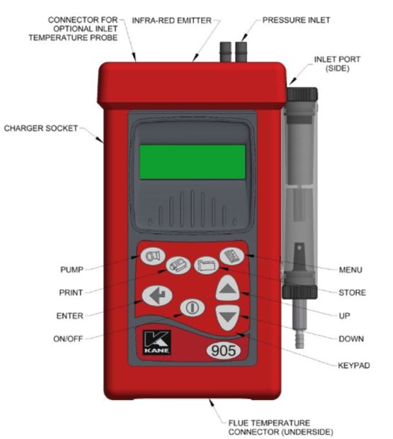  Analyseur de combustion pour l’exploitant | KANE905 - Analyseur de combustion
