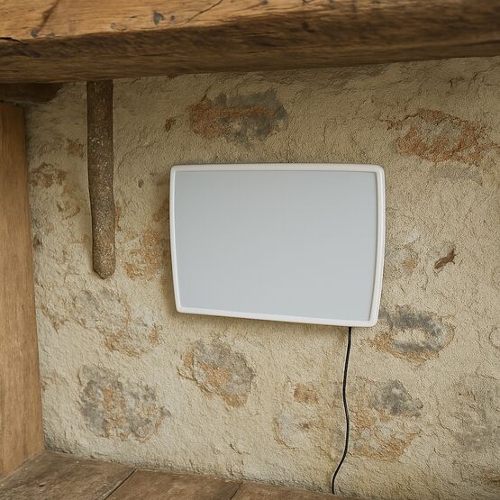  Appareil d’assèchement des murs – Inverseur de polarité électromagnétique contre l’humidité ATE LC30 blanc - Assèchement des murs