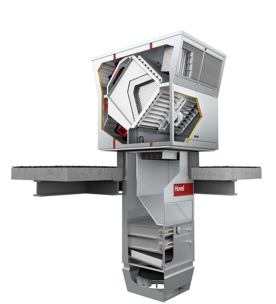  Appareil de ventilation de toit pour système décentralisé | RoofVent® - HOVAL