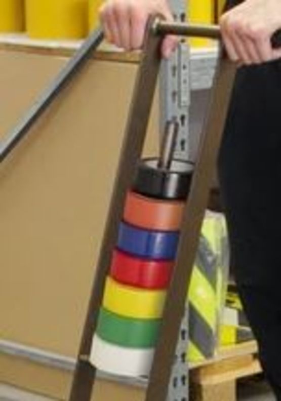  Applicateur de ruban adhésif de marquage 50mm | APPRM - Produits pour marquage et signalisation au sol