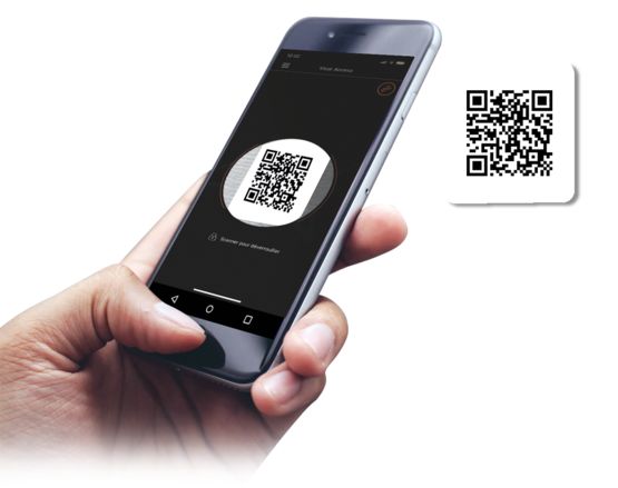 Application mobile de contrôle d’accès avec badge virtuel | MOD-VISOR ACCESS