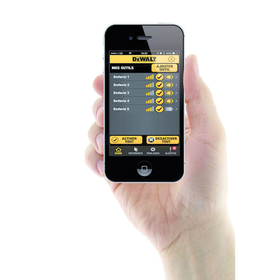 Application mobile pour la gestion d’un parc batteries | Tool Connect