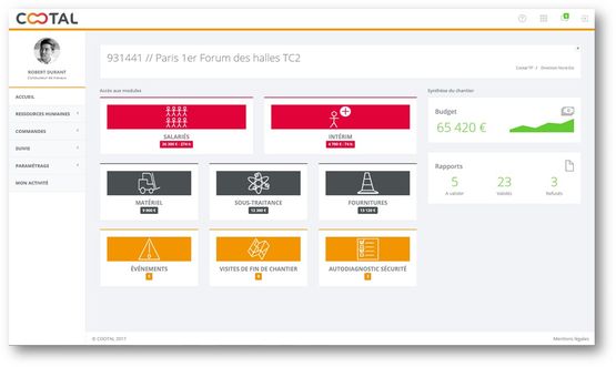  Application mobile pour la gestion de chantiers | Cootal - Logiciel de gestion de chantier (planning, coordination)