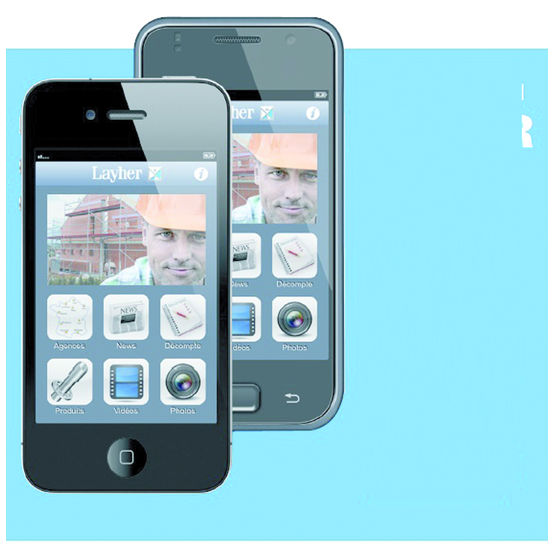 Application pour chantiers avec installation d&#039;échafaudage | Layher Echafaudages