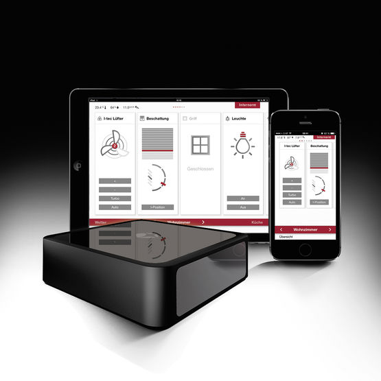  Application pour pilotage domotique | I-Tec SmartWindow - INTERNORM