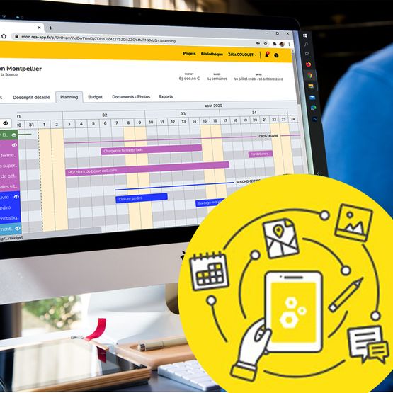  Application web et mobile de gestion de chantier : chiffrage, documents, suivi | Réa. - REA-APP