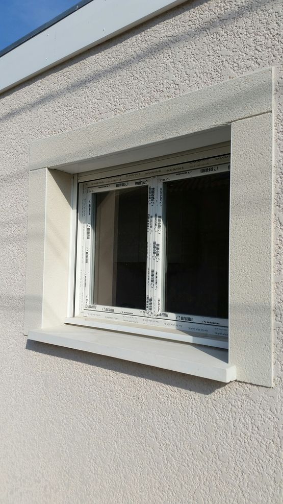  Appui de fenêtre en béton - Lucarnes, encadrements, linteaux, appuis préfabriqués