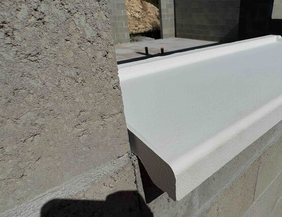  Appui de fenêtre et seuil de baie | OPTI’THERMIC®35 - Lucarnes, encadrements, linteaux, appuis préfabriqués