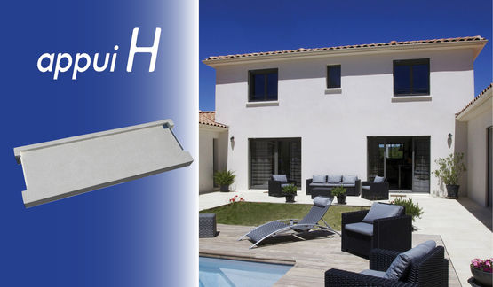  Appui de fenêtre – Gamme Siel | Appui de fenêtre H - LIB INDUSTRIES