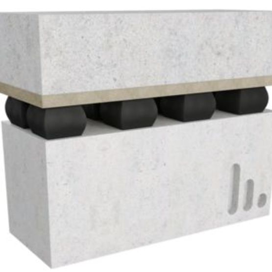 Appui élastomère structurel sur mesure | Stravibase SEB
