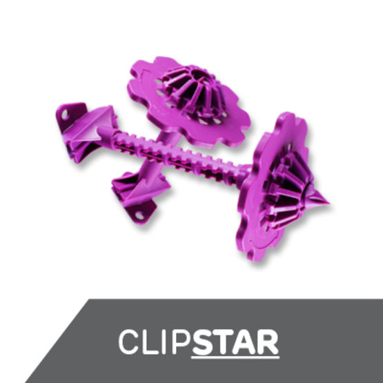 Appui intermédaire malin rapide, facile et pratique | SINIAT CLIPSTAR - SINIAT