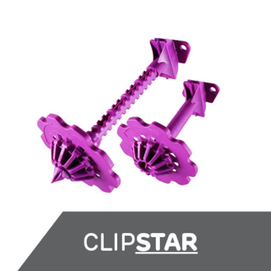 Appui intermédaire malin rapide, facile et pratique | SINIAT CLIPSTAR - Ossatures, profilés spéciaux et autres accessoires pour cloisons sèches