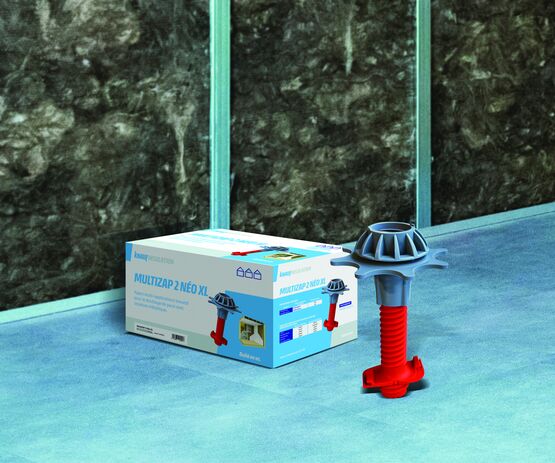 Appui réglable pour isolation bicouche sur support bois ou maçonné | MultiZap 2 Néo XL